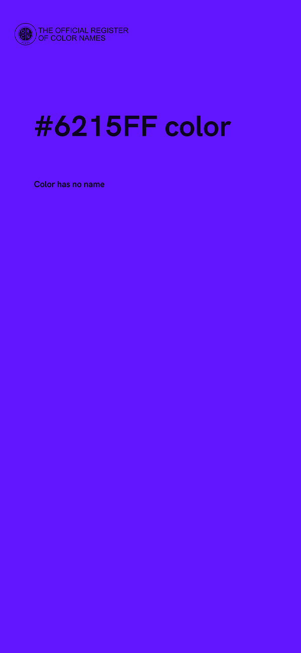 #6215FF color image