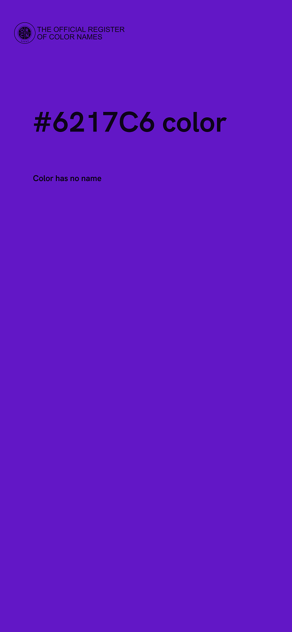 #6217C6 color image