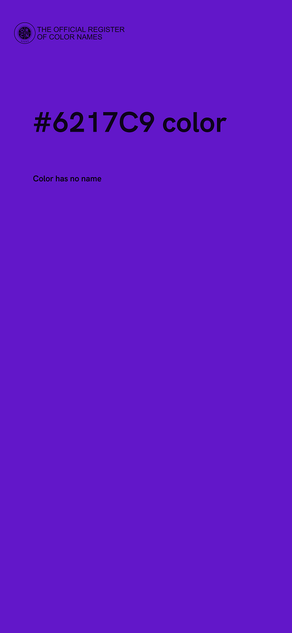 #6217C9 color image