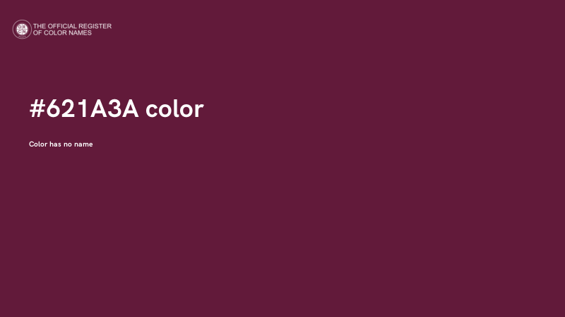 #621A3A color image