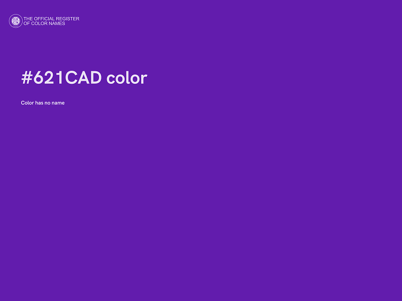 #621CAD color image