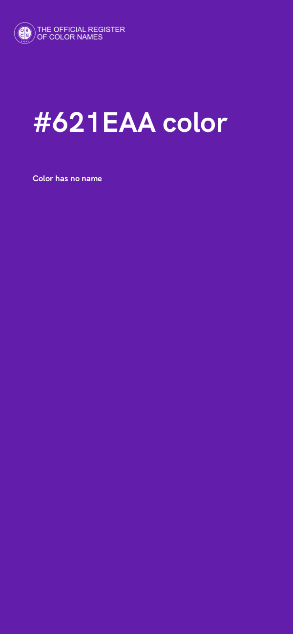 #621EAA color image