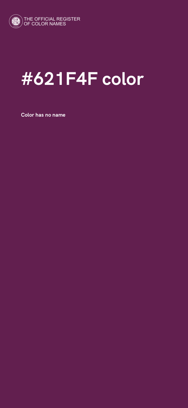 #621F4F color image