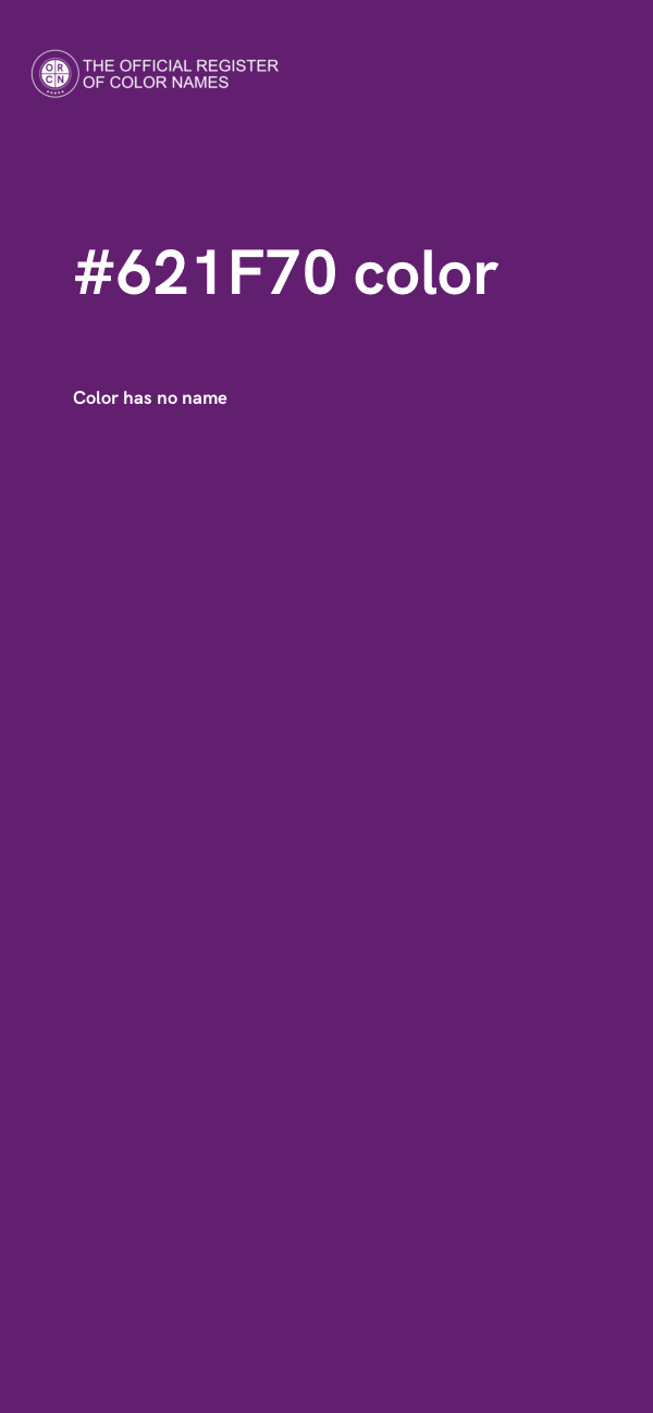 #621F70 color image