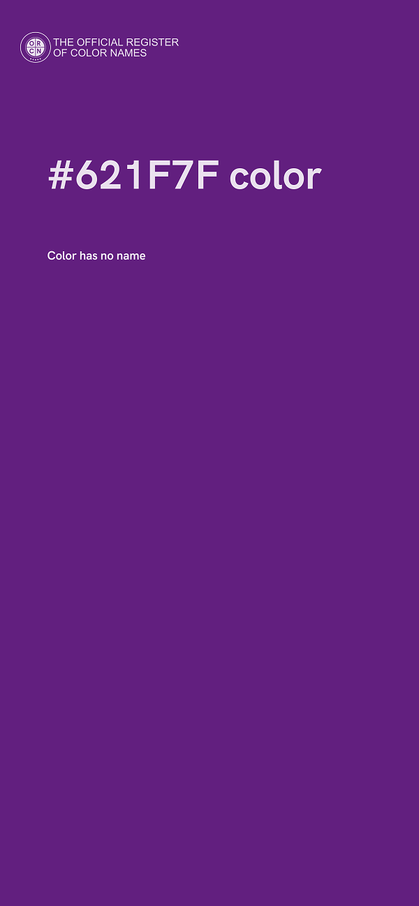 #621F7F color image