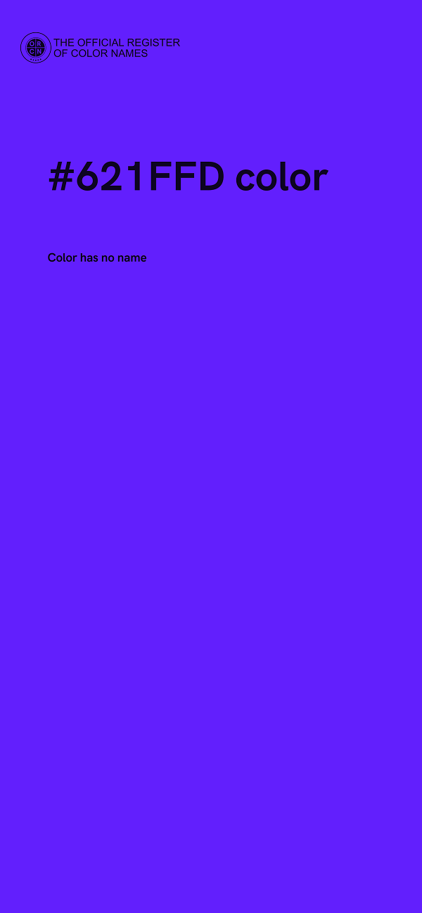 #621FFD color image
