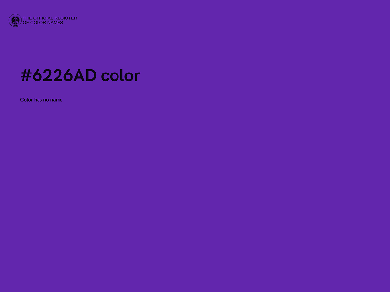 #6226AD color image