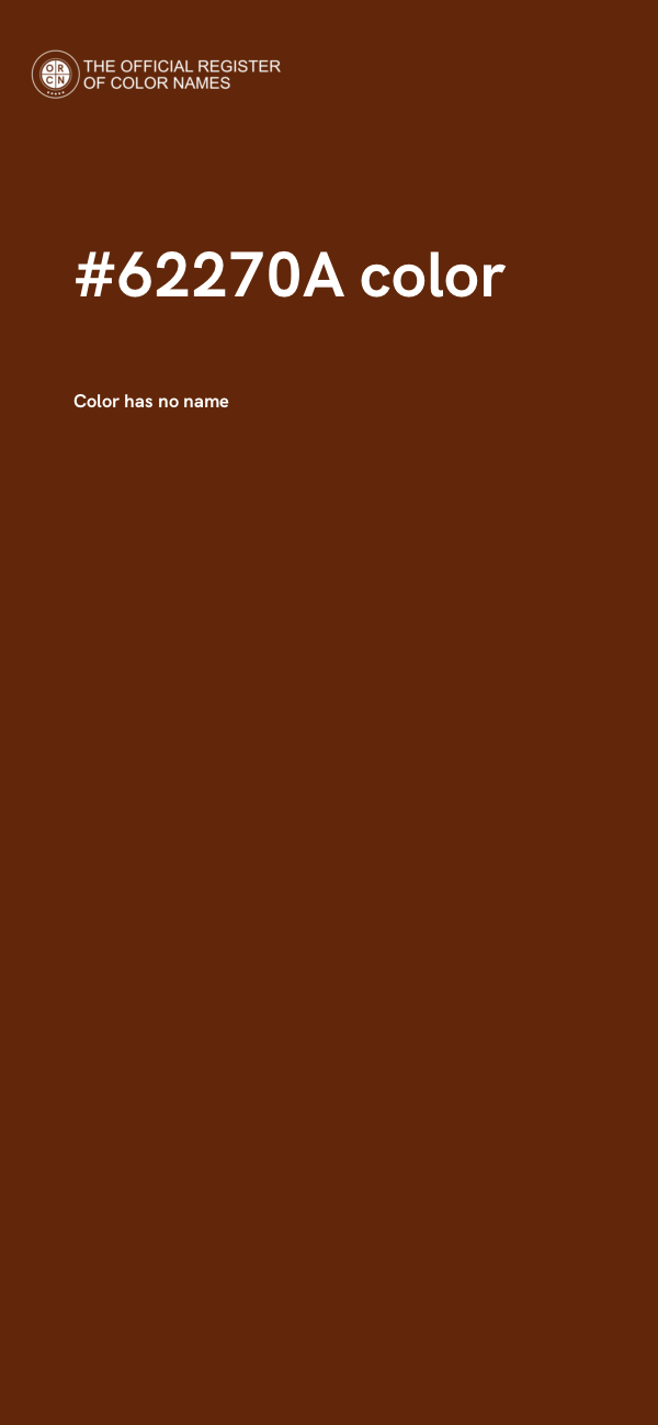 #62270A color image