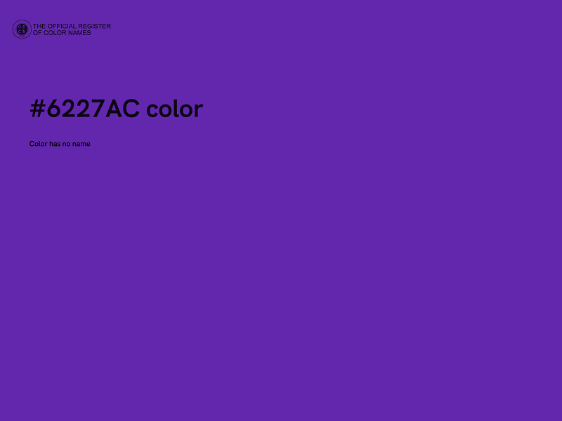 #6227AC color image