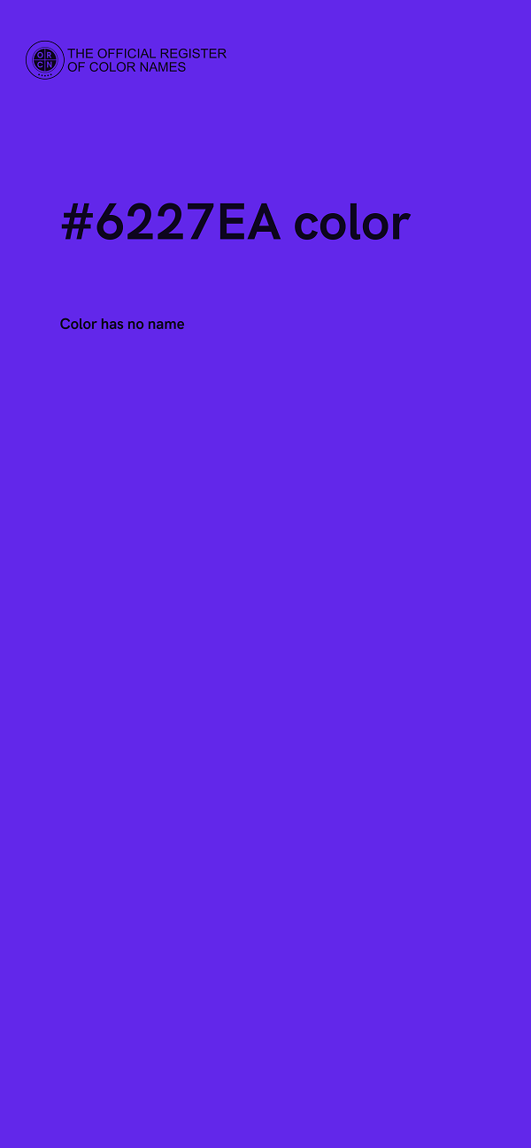 #6227EA color image
