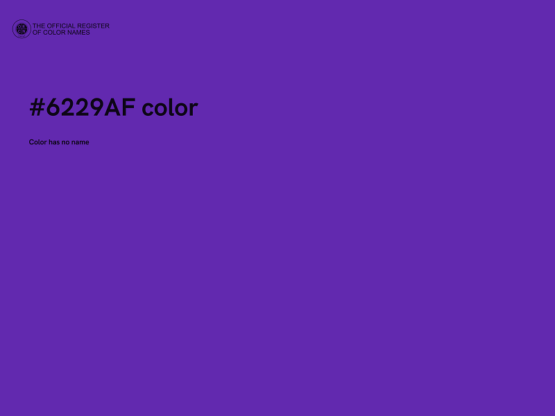 #6229AF color image