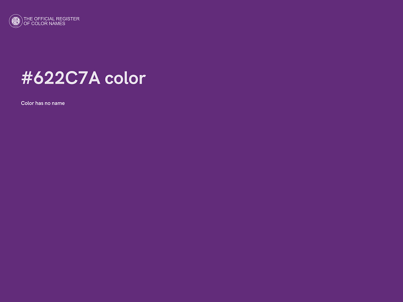 #622C7A color image