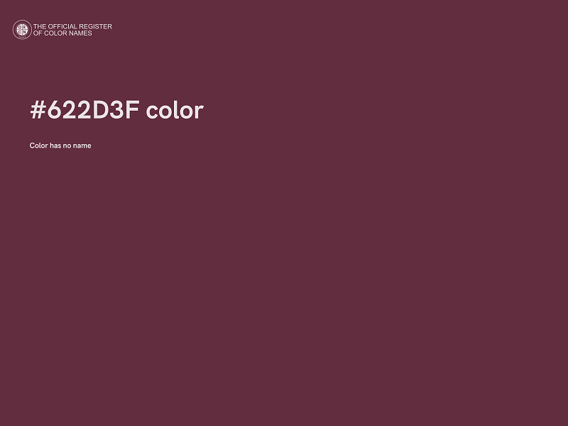 #622D3F color image
