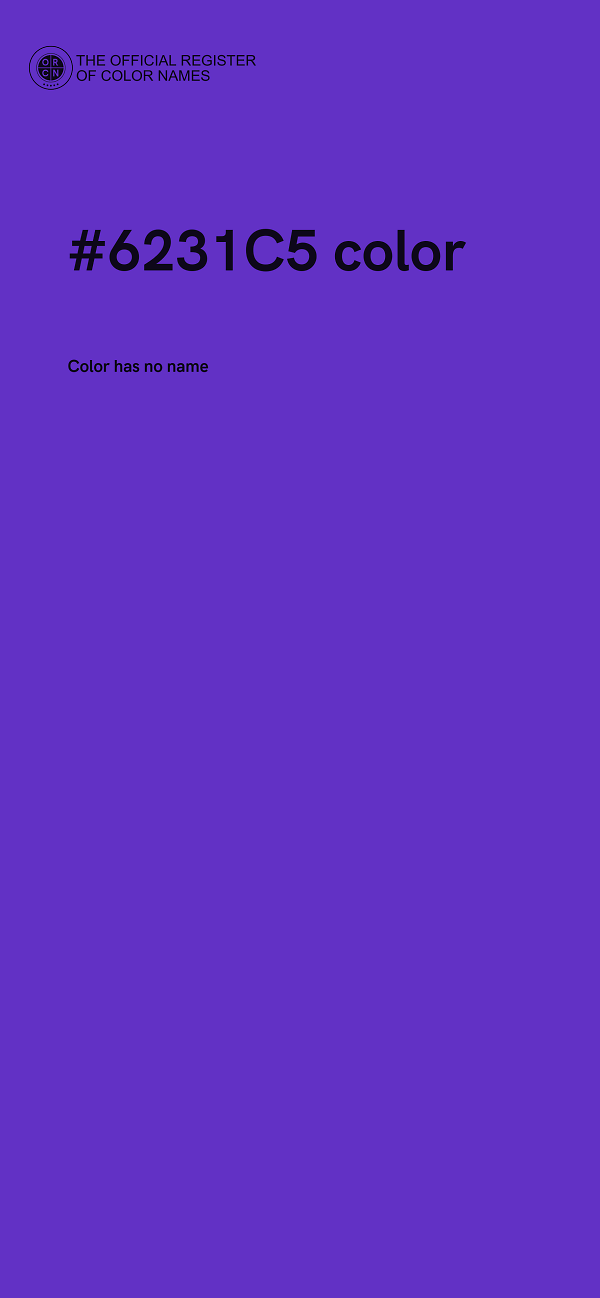 #6231C5 color image