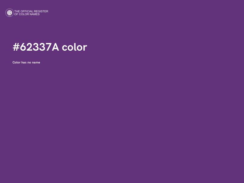 #62337A color image