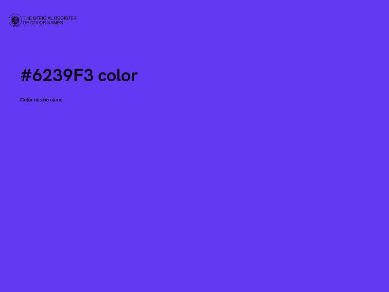 #6239F3 color image