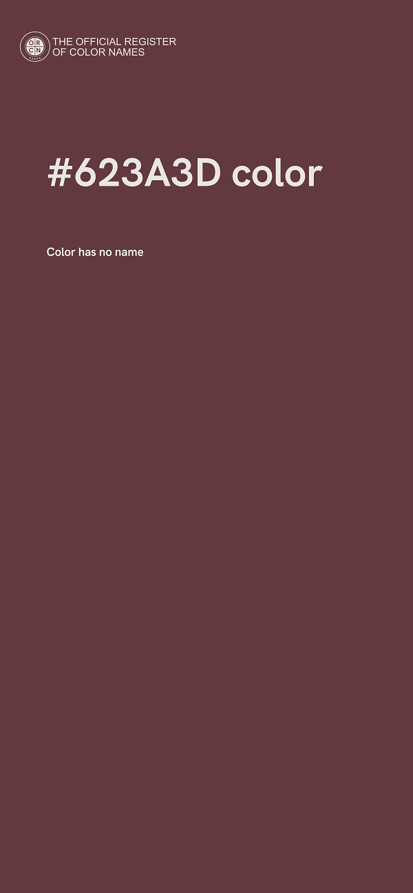 #623A3D color image