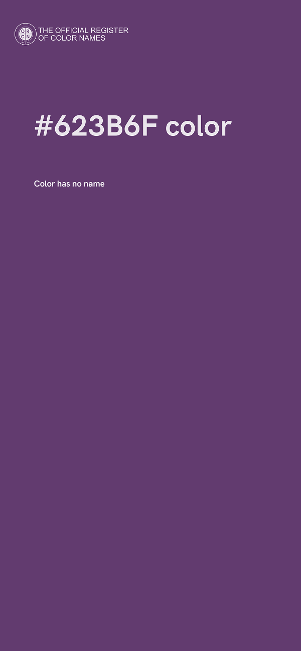#623B6F color image