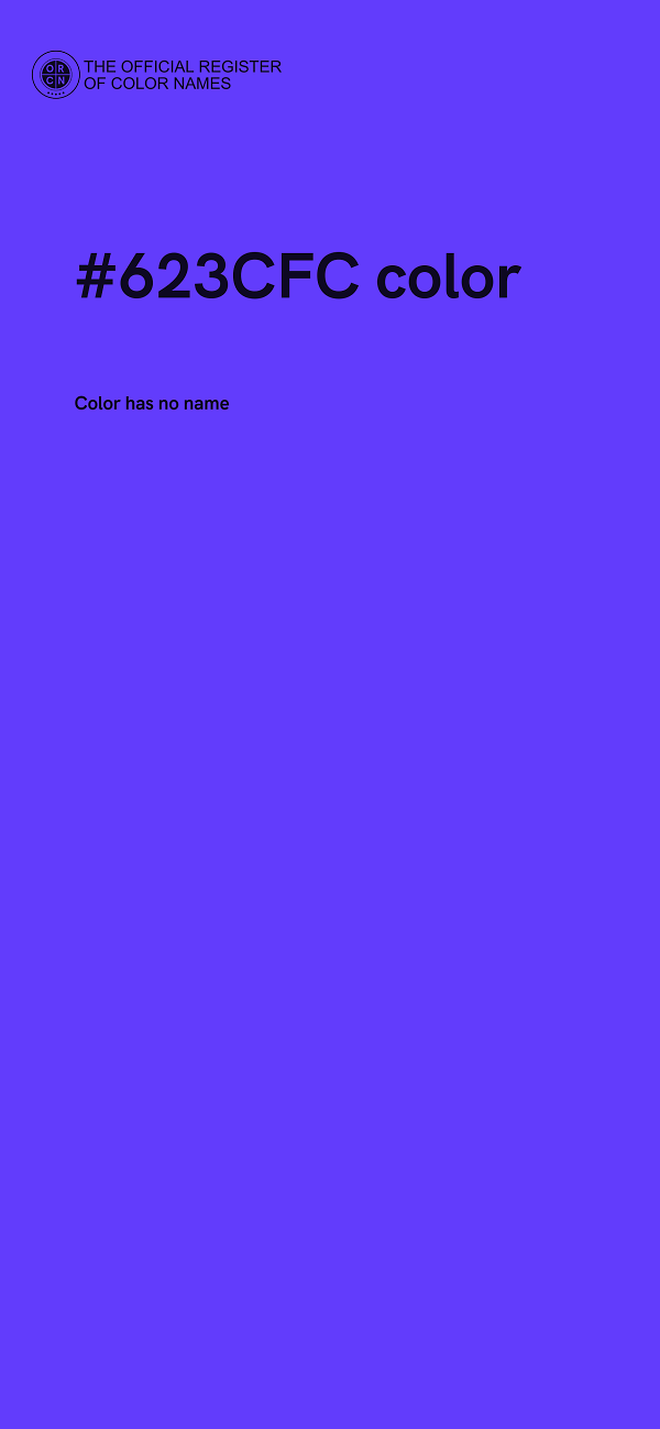 #623CFC color image