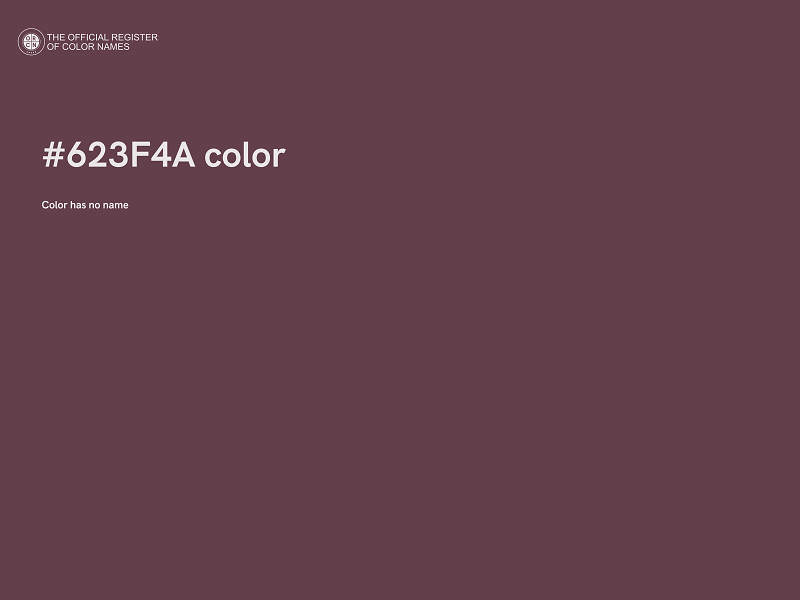 #623F4A color image