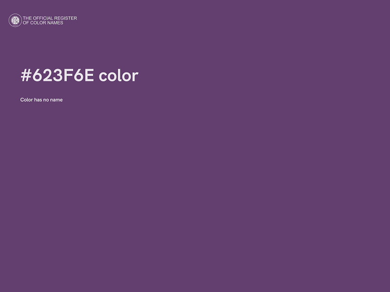 #623F6E color image