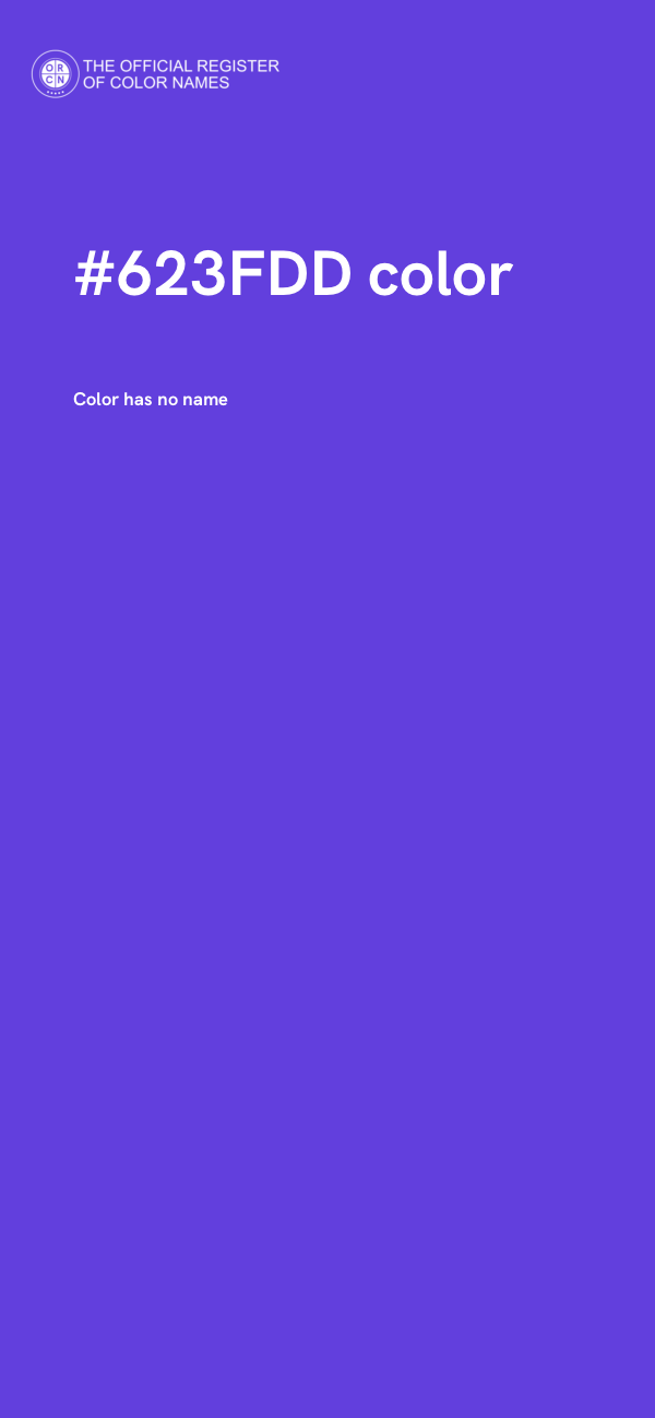 #623FDD color image
