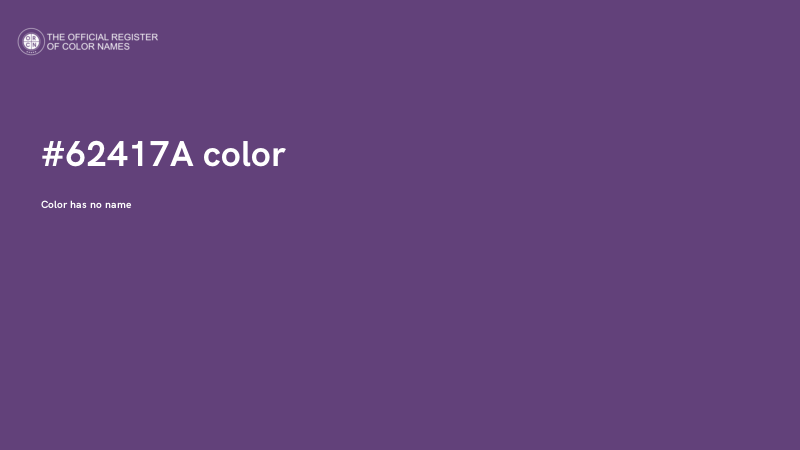 #62417A color image