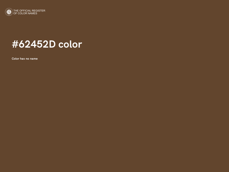 #62452D color image