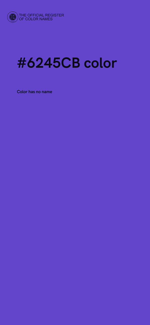 #6245CB color image