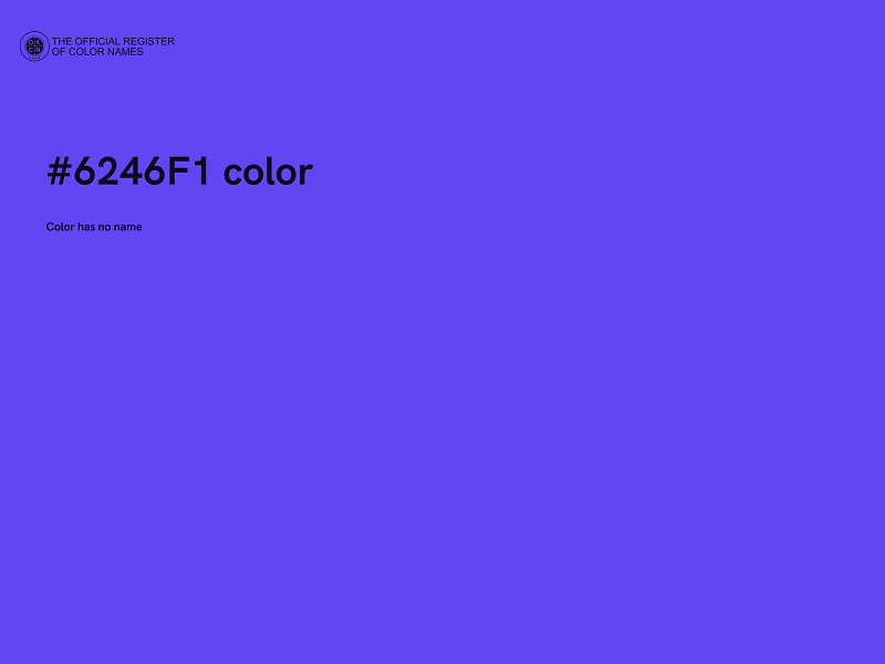 #6246F1 color image