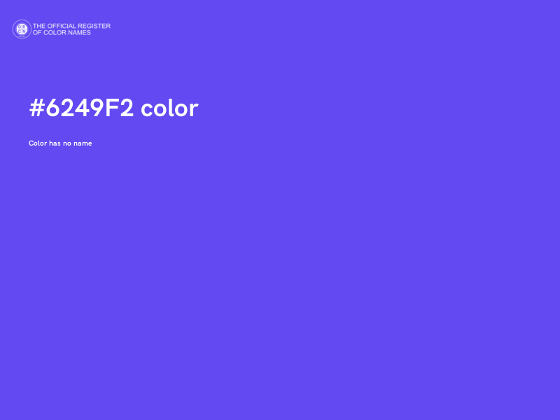 #6249F2 color image