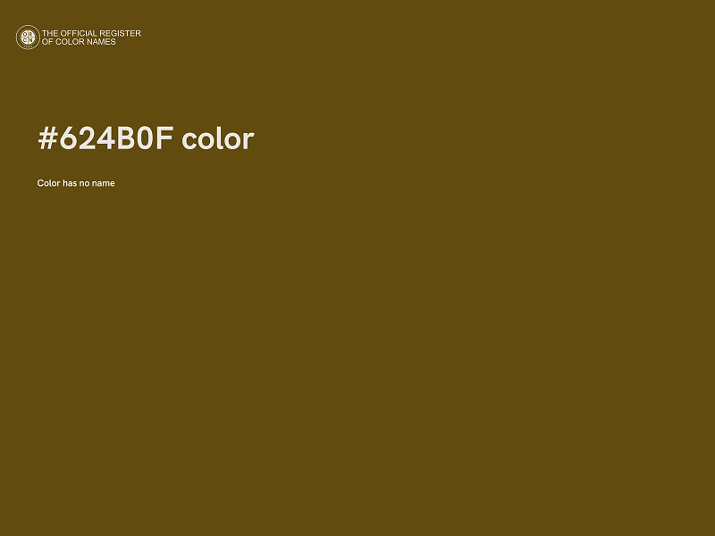 #624B0F color image