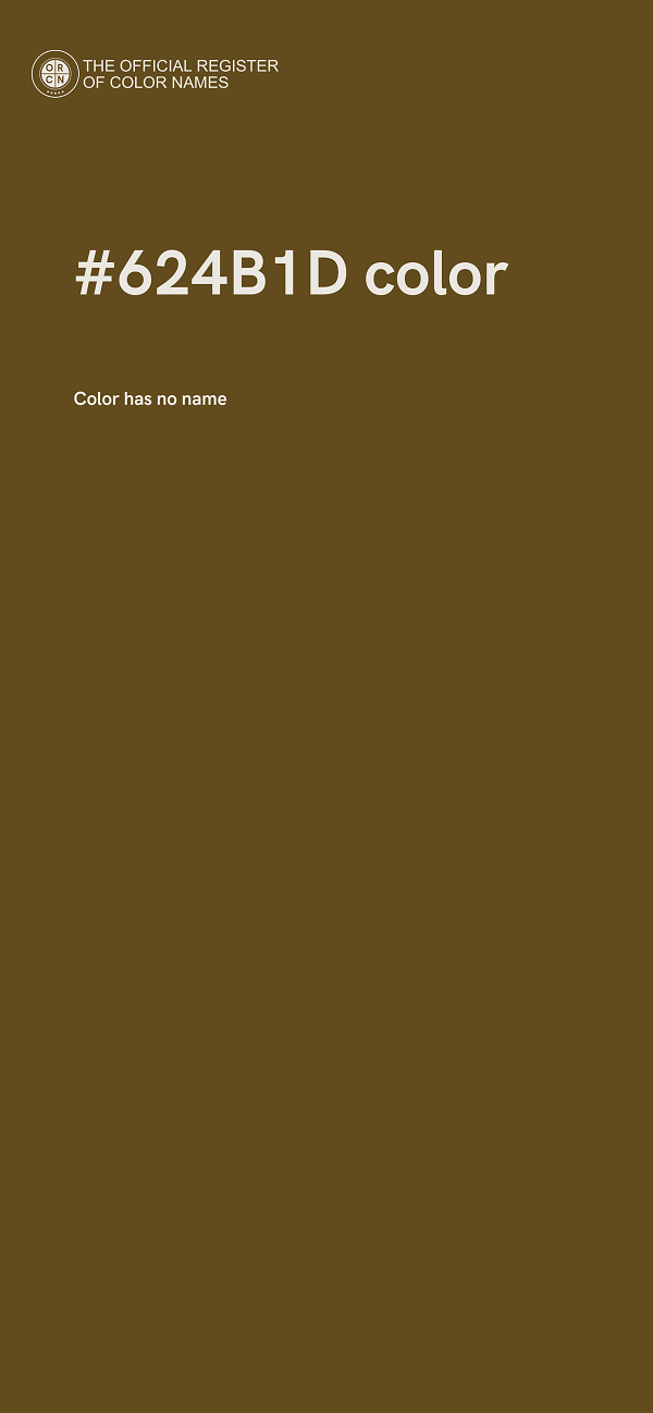 #624B1D color image
