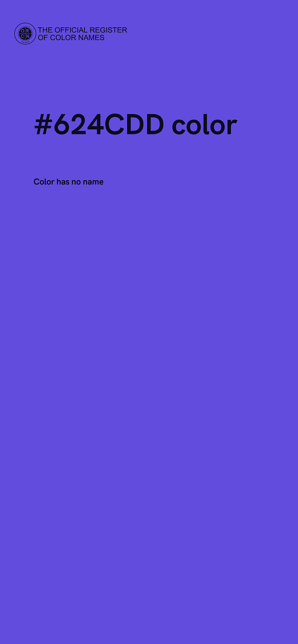 #624CDD color image