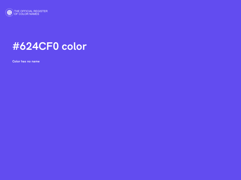 #624CF0 color image
