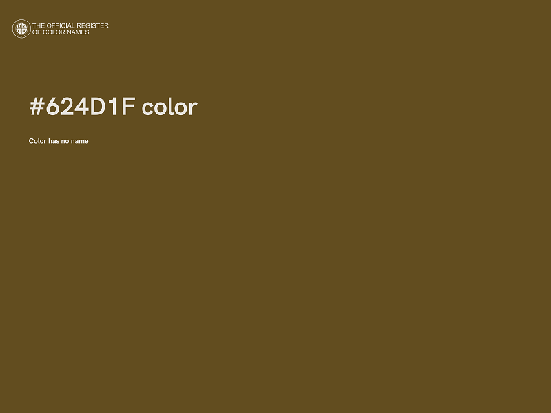 #624D1F color image