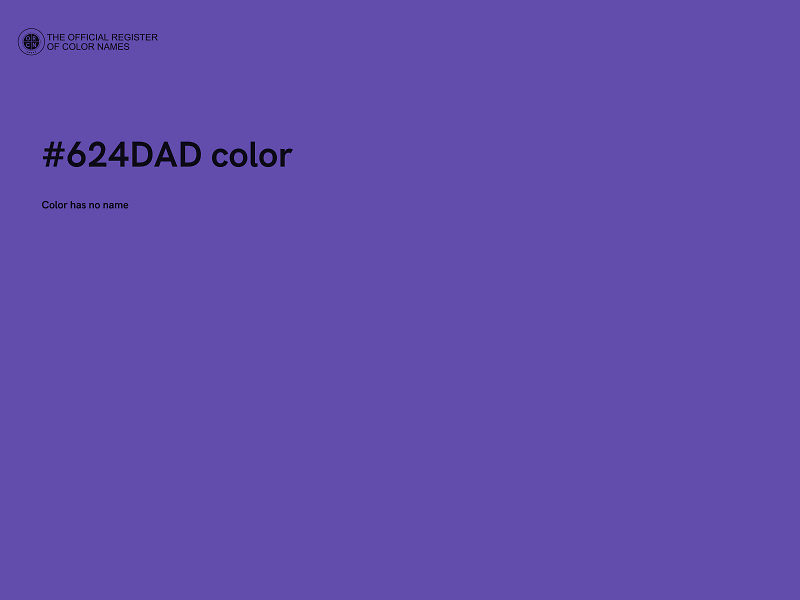 #624DAD color image