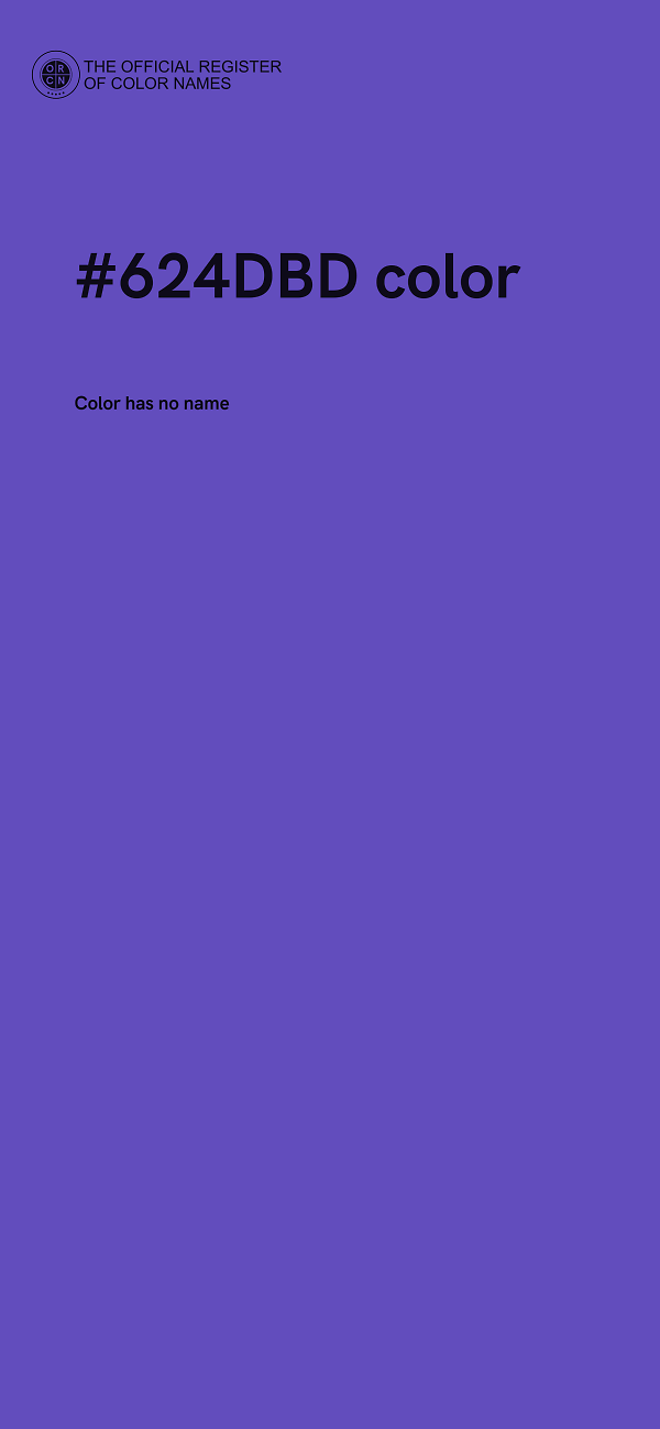 #624DBD color image