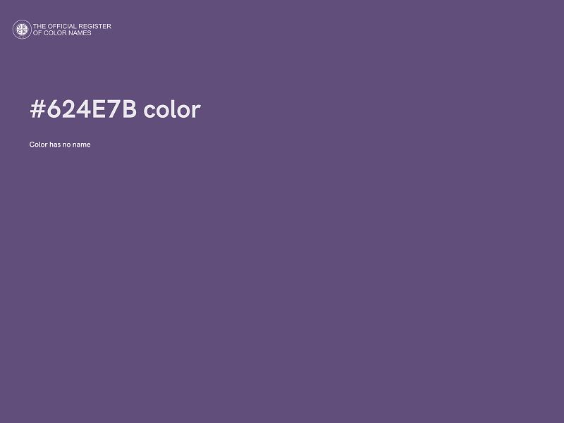 #624E7B color image
