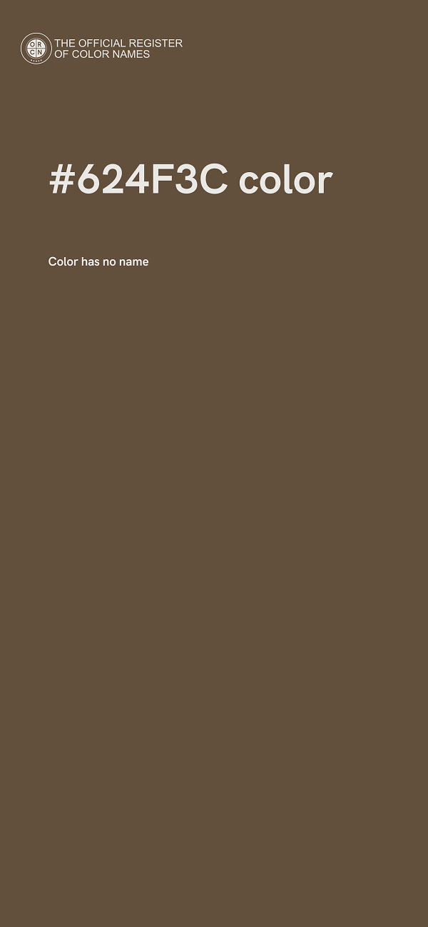 #624F3C color image