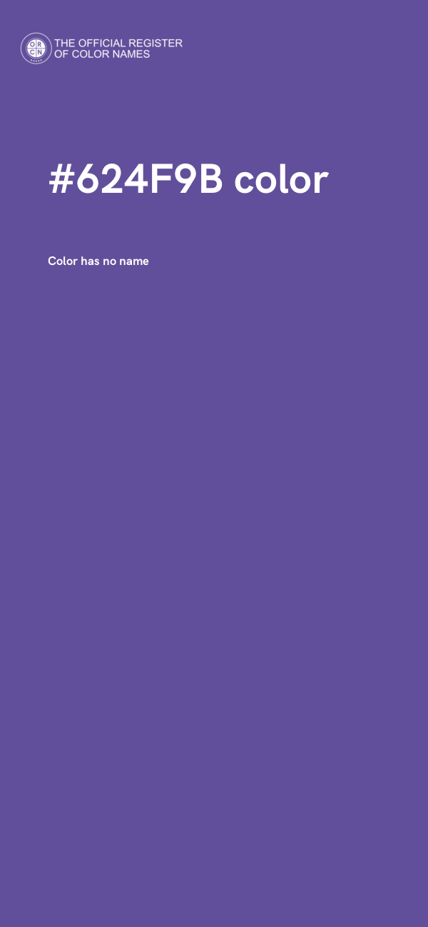 #624F9B color image