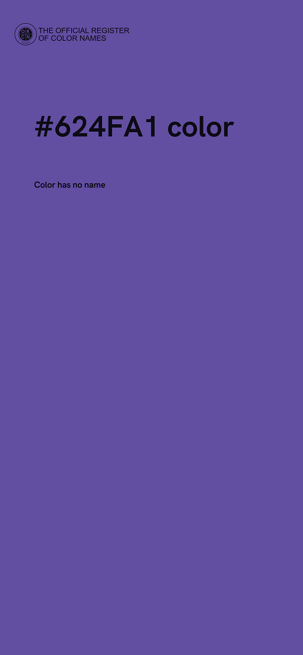 #624FA1 color image