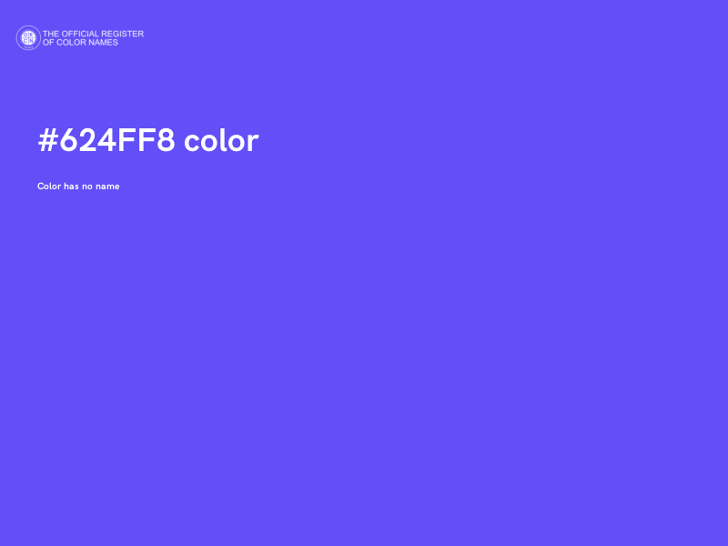 #624FF8 color image