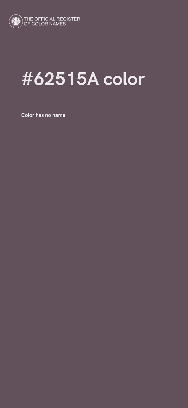 #62515A color image