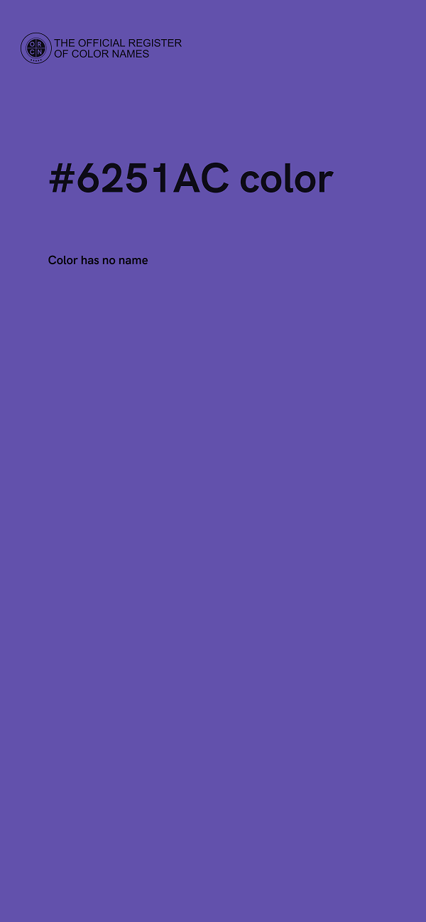 #6251AC color image