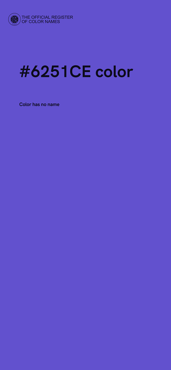 #6251CE color image