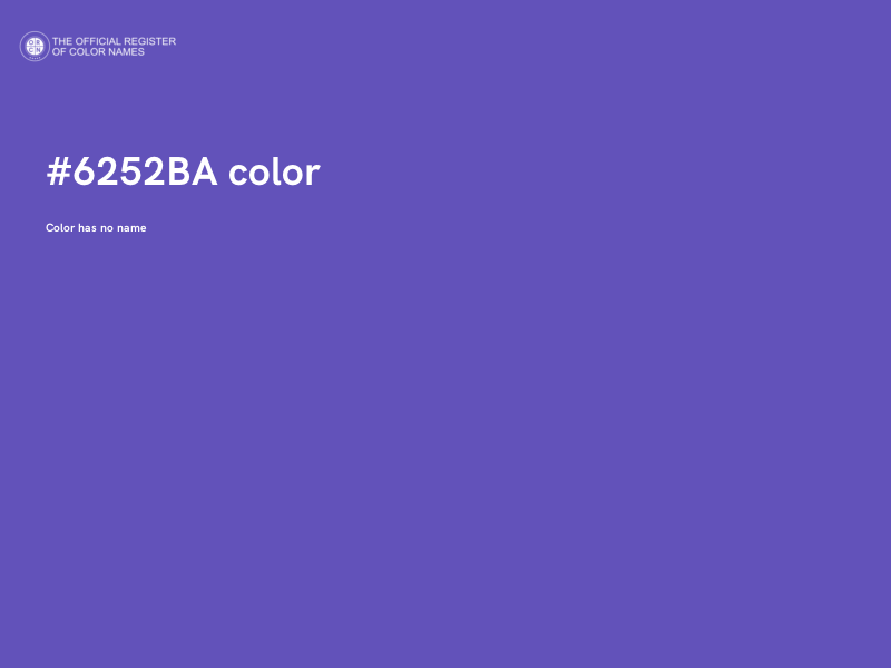 #6252BA color image