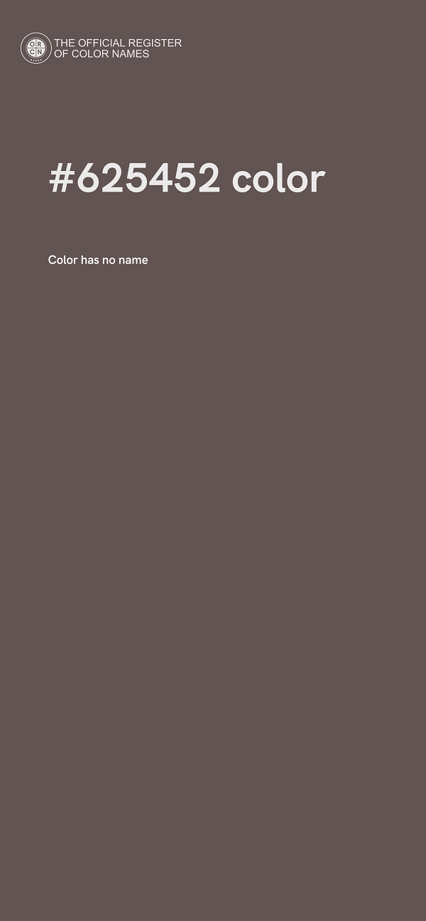 #625452 color image