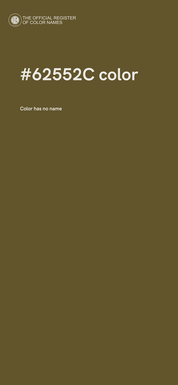 #62552C color image