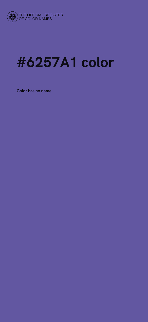 #6257A1 color image